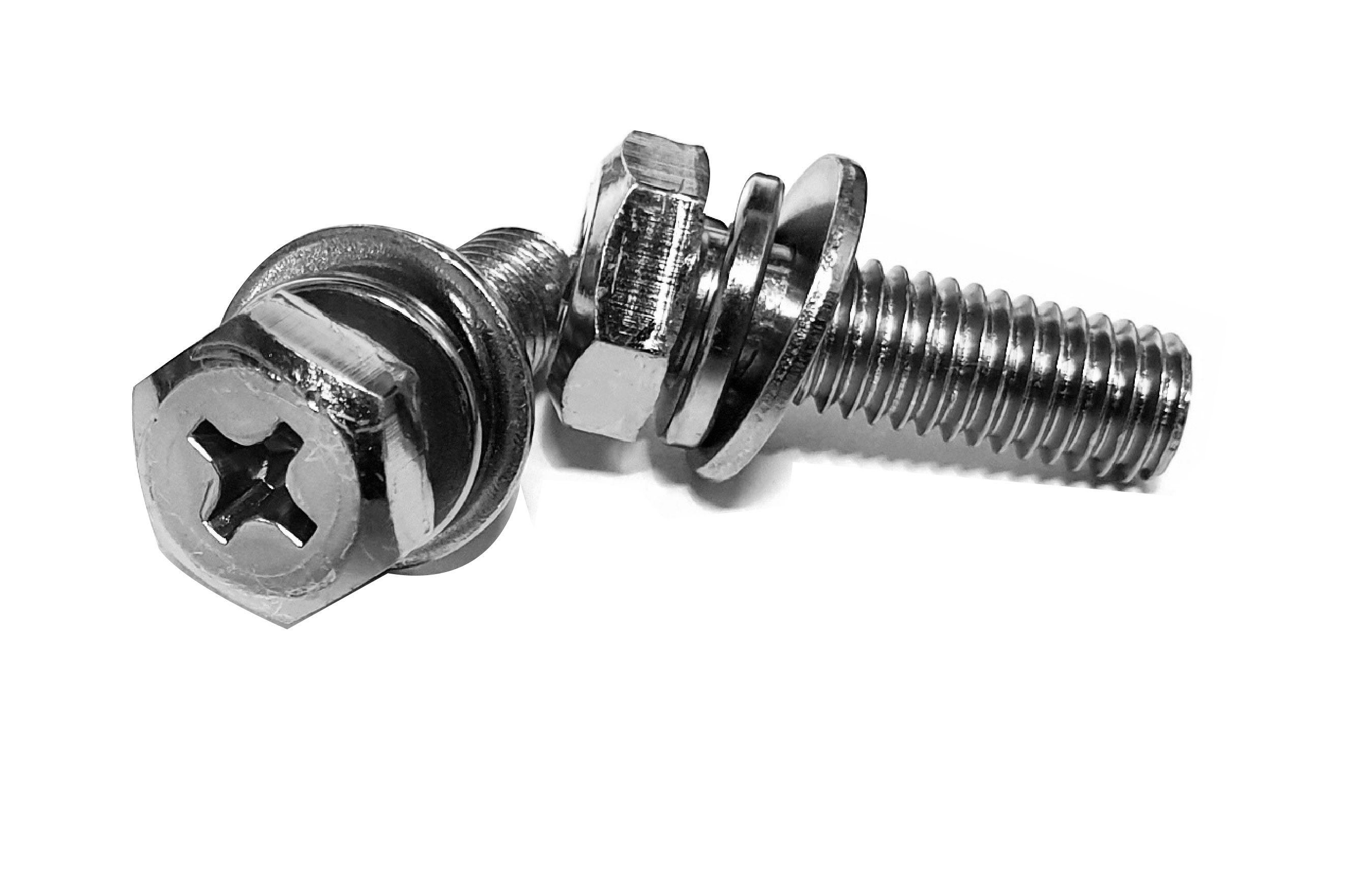 스텐 +십자 육각샘스 2장