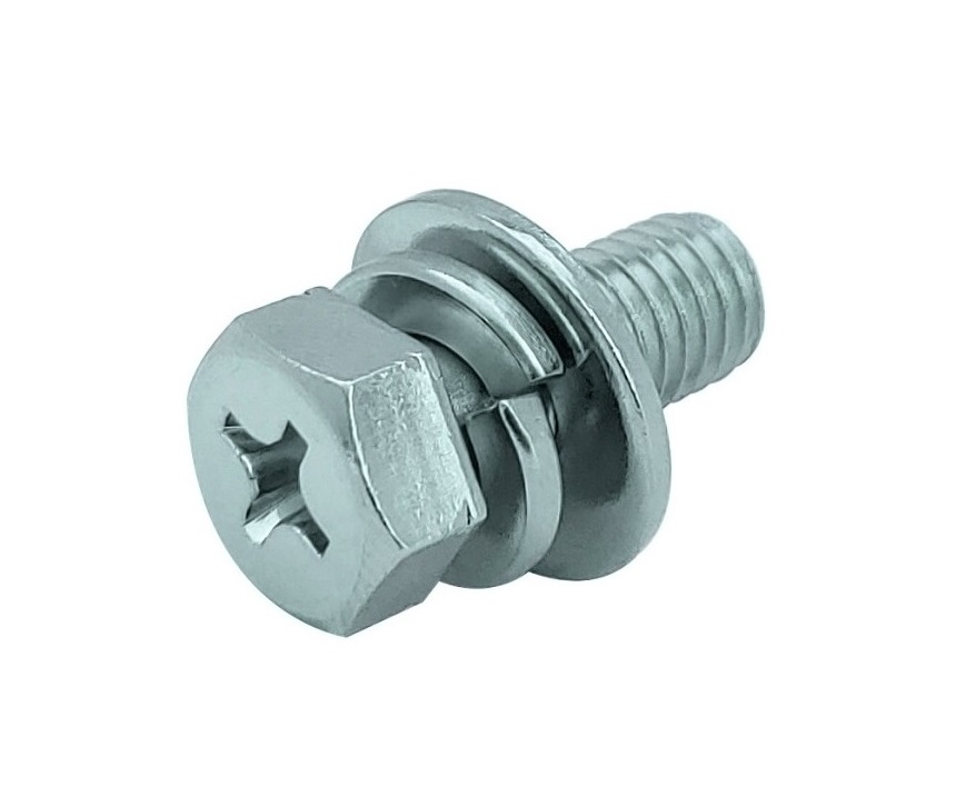 +십자 육각샘스2장 [백색]